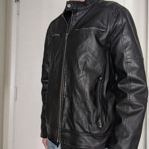 Guess Leather Moto Jacket